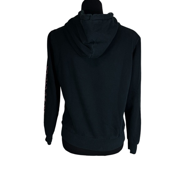 Converse X Hello Kitty Sanrio Black Pullover Drawstring Hoodie Women's Small - Picture 5 of 13